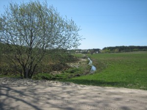 Źródła Rzeki Kaczej znajdują się we wsi Bojano